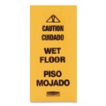 Just Launched | Rubbermaid Commercial FG627677YEL 12.25 in. x 12.25 in. x 36 in. Multilingual Wet Floor Safety Cone image number 2