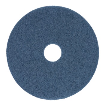 Boardwalk BWK4014BLU 14 in. Diameter Scrubbing Floor Pads - Blue (5/Carton)