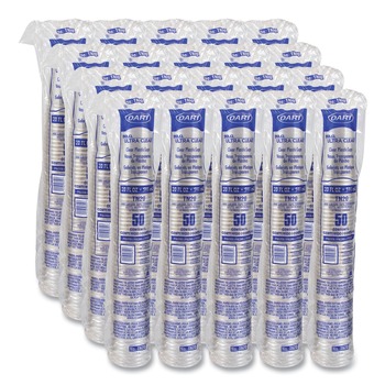 Dart TN20 Ultra Clear 20 oz. PET Cold Cups (20/Carton)