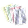 Labels | Avery 06466 0.66 in. x 3.44 in. Removable File Folder Labels with Sure Feed Technology - White (750/Pack) image number 1