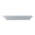 Food Trays, Containers, and Lids | GEN 15WH 8.38 in. x 3.94 in. x 1.1 in. #1.5 Meat Trays - White (1000/Carton) image number 2