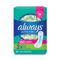 Skin Care & Hygiene | Always 59874PK Super Long 10 Hour Ultra Thin Pads (40/Pack) image number 0