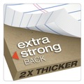 Notebooks & Pads | TOPS 99612 8.5 x 11.75 Sheets (100) Double Docket Narrow Ruled Pads - White Sheets (4/Pack) image number 5