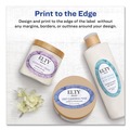 Back to School Sale | Avery 22804 1.5 in. x 2.5 in. Oval Labels with Sure Feed and Easy Peel - Glossy White (180/Pack) image number 3