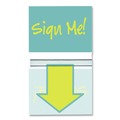Page Flags | Redi-Tag B72038 Pop-Up Fab Page Flags with Dispenser - Red/Orange/Teal/Yellow (100/Pack) image number 2