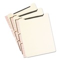 File Folders | Smead 68025 1 Fastener Letter Size Self-Adhesive Folder Dividers with Twin-Prong Fasteners for Top/End Tab Folders - Manila (25/Pack) image number 1