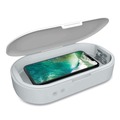 Office Electronics & Batteries | Essential Gear EG4749 UV Sterilizing Box for Mobile Phones - White image number 1