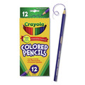 Pencils | Crayola 684012 3.3 millimeter 2B Long-Length Colored Pencil - Assorted Lead and Barrel Colors (1-Set) image number 4
