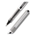 Pens | uni-ball 60126 VISION Fine 0.7 mm Black Ink Roller Ball Pen Stick - Silver/Black/Clear Barrel (1 Dozen) image number 4