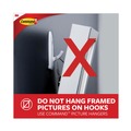 Hook & Loop Fasteners | Command 17081-6ES 3 lbs. Capacity Plastic Decorative Hooks - Medium White (6/Pack) image number 6