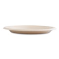 Bowls and Plates | Boardwalk BWKPLATE9NPFA 9 in. Diameter Bagasse PFAS-Free Dinnerware Plate - Tan (500/Carton) image number 7