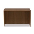 Office Desks & Workstations | Alera VA214830WA Valencia Series 47.25 in. x 29.5 in. x 29.63 in. Straight Front Desk Shell - Modern Walnut image number 3