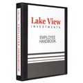Just Launched | Avery 79699 3 One Touch EZD Rings 1 in. Capacity 11 in. x 8.5 in. Heavy-Duty View Binder with DuraHinge - Black image number 0