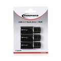 Office Electronics & Batteries | Innovera 82308 8 GB USB 3.0 Flash Drive (3/PacK) image number 1