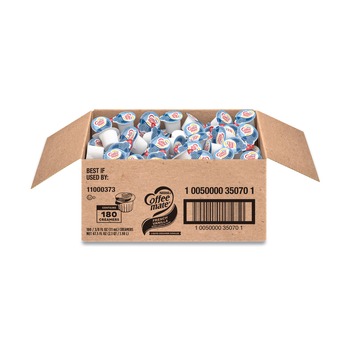 FOOD CONDIMENTS | Coffee-Mate 11000373 0.38 oz Mini Cups, French Vanilla, Liquid Coffee Creamer (180/Carton)