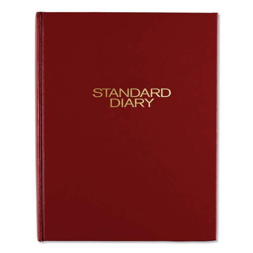 Notebooks & Pads | AT-A-GLANCE SD37413 9.5 in. x 7.5 in. Standard 2026 Edition Medium/College Rule Daily Diary - Red Cover image number 0