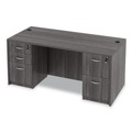 Office Desks & Workstations | Alera ALEVA216630GY 65 in. x 29.5 in. x 29.63 in. Valencia Series Straight Front Desk Shell - Gray image number 8