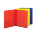 Back to School Sale | Smead 87746 11 x 8.5 Poly Two-Pocket Folder with Fasteners - Assorted (6/Pack) image number 2
