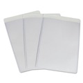 Sheet Protectors | C-Line 70058 25-Sheet 5 x 8 Self-Adhesive Super Heavy Shop Ticket Holders (50/Box) image number 1