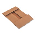 Food Trays, Containers, and Lids | SCT SCH 0122 8.63 in. x 5.5 in. x 2.25 in. 4-Corner Pop-Up Food and Drink Tray - Brown (500/Carton) image number 2