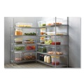 Just Launched | Rubbermaid Commercial FG330600CLR 5 Gallon 26 in. x 18 in. x 3.5 in. Food/Tote Boxes - Clear image number 4