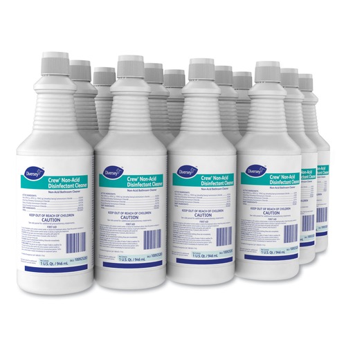 Cleaning & Janitorial Supplies | Diversey Care 100925283 32 oz. Squeeze Bottle Crew Neutral Non-Acid Bowl and Bathroom Disinfectant (12/Carton) image number 0