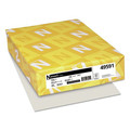 Cover & Cardstock | Neenah Paper 49591 110 lbs. Index Weight 8.5 in. x 11 in. Exact Index Card Stock - Gray (250/Pack) image number 0