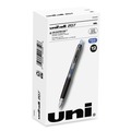 Pens | uni-ball 1790923 Signo Extra-Fine 0.38 mm Retractable 207 Gel Ultra Micro Gel Pen - Blue Ink Clear/Black Barrel (1-Dozen) image number 0