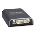 Office Electronics & Batteries | Tripp Lite U244-001-R 4 in. 128 MB SDRAM USB 2.0 to DVI/VGA External Multi-Monitor Video Card - Black image number 1