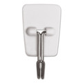 Wall Racks & Hooks | Command 17067-MPES 0.5 lbs. Capacity Small Metal General Purpose Hooks - White/Silver (28/Pack) image number 2