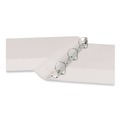 Binders | Universal UNV20702 0.5 in. Capacity 11 in. x 8.5 in. 3 Slant D-Rings View Binder - White image number 3