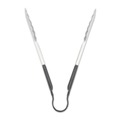 Tabletop and Serveware | Carlisle 60756003 9.5 in. Stainless Steel Dura-Kool Tongs - Silver/Black image number 2