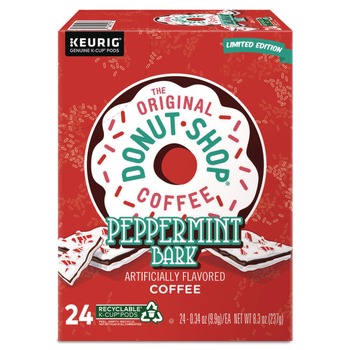 The Original Donut Shop 5000355565 K-Cup Pods - Peppermint Bark (24/Box)