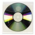 Sheet Protectors | Smead 68144 Self-Adhesive CD/Diskette Pockets - Clear (10/Pack) image number 0