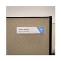 Office Presentation Supplies | Advantus 75318 9 in. x 2 in. Panel Wall Sign Acrylic Name Holder - Clear image number 4