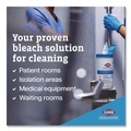 Hand Wipes | Clorox Healthcare 30577 6 in. x 5 in. 1-Ply Bleach Germicidal Wipes - Unscented, White (150/Canister) image number 7