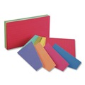 Flash Cards | Oxford 04736 3 in. x 5 in. Ruled Extreme Index Cards - Assorted (100/Pack) image number 3