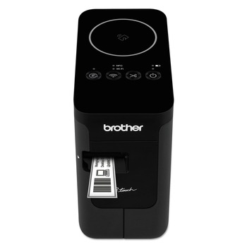 Brother P-Touch PTP750W PT-P750W 6 in. x 3.12 in. x 5.62 in. 30 mm/s Print Speed Compact Label Maker with Wireless Enabled Printing