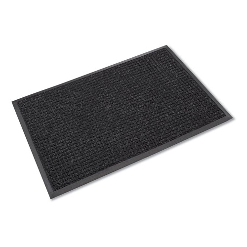 Just Launched | Crown SS R046CH 45 in. x 68 in. Super-Soaker Polypropylene Mat with Gripper Bottom - Charcoal image number 0
