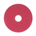 Just Launched | Boardwalk BWK4013RED 13 in. Diameter Buffing Floor Pads - Red (5/Carton) image number 1