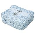 Mops | Rubbermaid Commercial FGA41306WH00 Web Foot Cotton/Synthetic Large Finish Mop Head with 1 in. White Headband - White (6/Carton) image number 1
