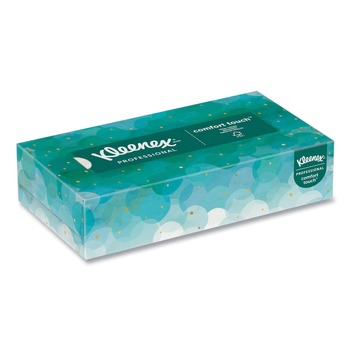 FACILITY MAINTENANCE SUPPLIES | Kleenex 21400 2-Ply Facial Tissues - White (100 Sheets/Box)
