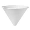 Cups and Lids | SOLO 6SRX-2050 6 oz. Bare Eco-Forward Treated Paper Funnel Cups - White (2500/Carton) image number 0
