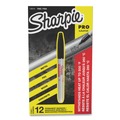Permanent Markers | Sharpie 13601 Fine Bullet Tip Industrial Permanent Marker - Black (1-Dozen) image number 0