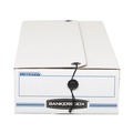 Mailing Boxes & Tubes | Bankers Box 00005 LIBERTY 11 in. x 24 in. x 5 in. Check and Form Boxes - White/Blue (12/Carton) image number 0