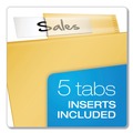 Just Launched | Cardinal 84009 11 in. x 8-1/2 in. Letter Poly Ring Binder Pockets - Assorted Colors (5/Pack) image number 5