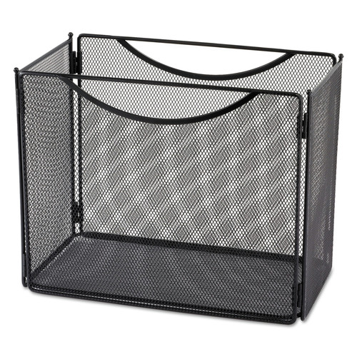 Desktop Organizers | Safco 2169BL 12.5 in. x 7 in. x 10 in. Onyx Desktop Box File - Letter/Black image number 0