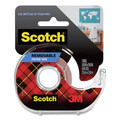 Tape Dispensers | Scotch 109S 1 in. Core 0.75 in. x 12.5 ft. Wallsaver Removable Poster Tape with Dispenser - Clear (1-Roll) image number 0