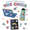 Floor Signs & Safety Signs | Carson-Dellosa 110584 51-Piece 14.1 in. x 17.9 in. We Stick Together: Vibe Check Decorative Bulletin Board Set - Multicolor image number 0