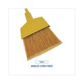 Brooms | Boardwalk BWKBRMAXIL 55 in. Handle Corn Fiber Angled-Head Lobby Brooms - Yellow (12/Carton) image number 3